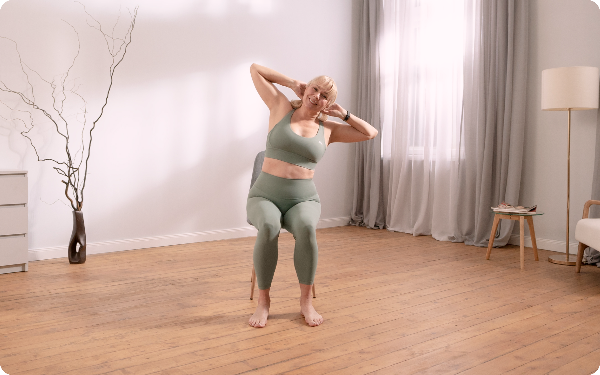 Chair Yoga: Perfect for Beginners and Seniors